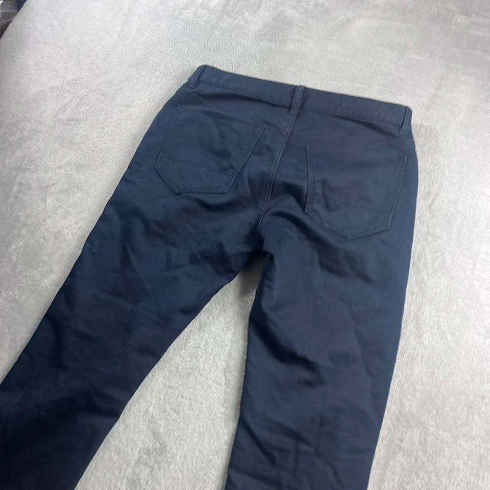 Banana Republic‎ Travel Jean Mens 31x30 Slim Fit Navy Blue 5-Pocket Chino Pants